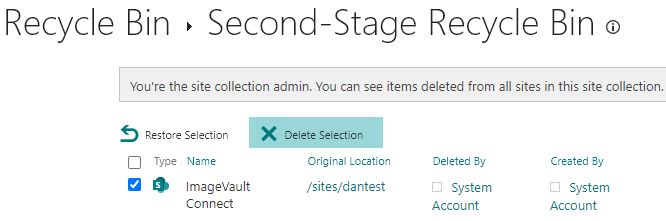 Web part remove